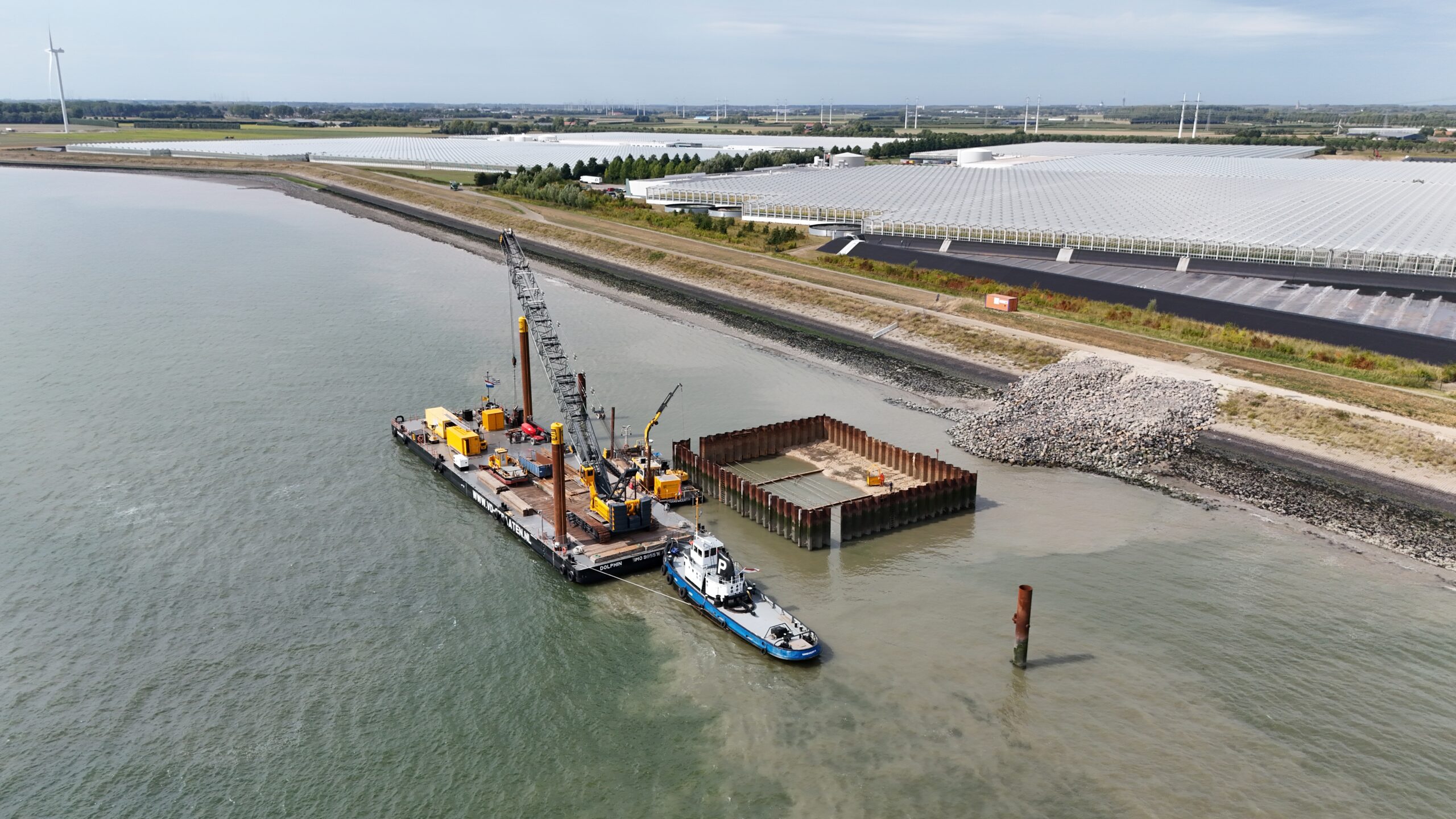 Legankers Aanlandingen dijkverzwaring Hansweert - Van der Straaten
